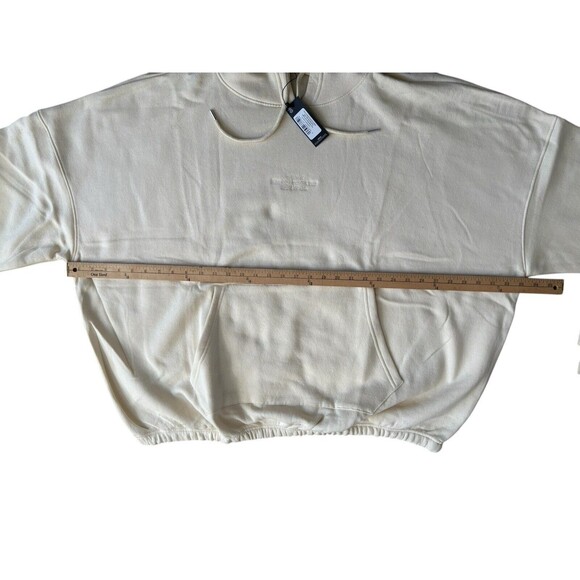 PrettyLittleThing Oversized Hoodie Women's Size XXL Inspirational Sand Yellow - Picture 8 of 13